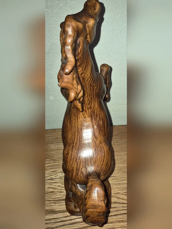 Vintage Ceramic Stallion Horse Statue - Picture 4 of 5